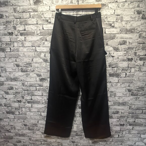 EUC Noli Yoga  Wide Leg High Rise Cargo Pants Women's Size 6 - Picture 5 of 9